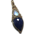 Lapis Lazuli & Rainbow Moonstone 14K Gold Fill