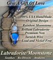 Labradorite & Moonstone Sterling Silver