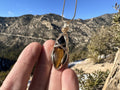 Tiger Eye and Black Onyx Pendant - Protection, Courage, Healing