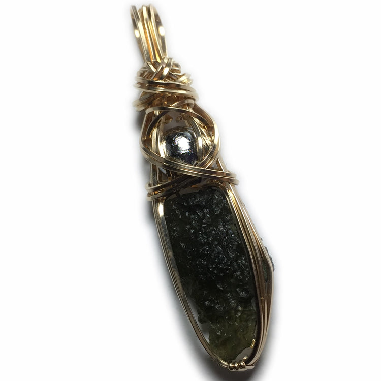 Genuine Moldavite deals meteorite pendant